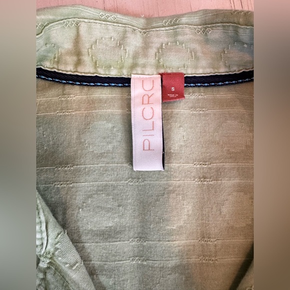 Anthropologie – Pilcro “The Cammie” Surf Blouse – Green – Size Small - Picture 14 of 16